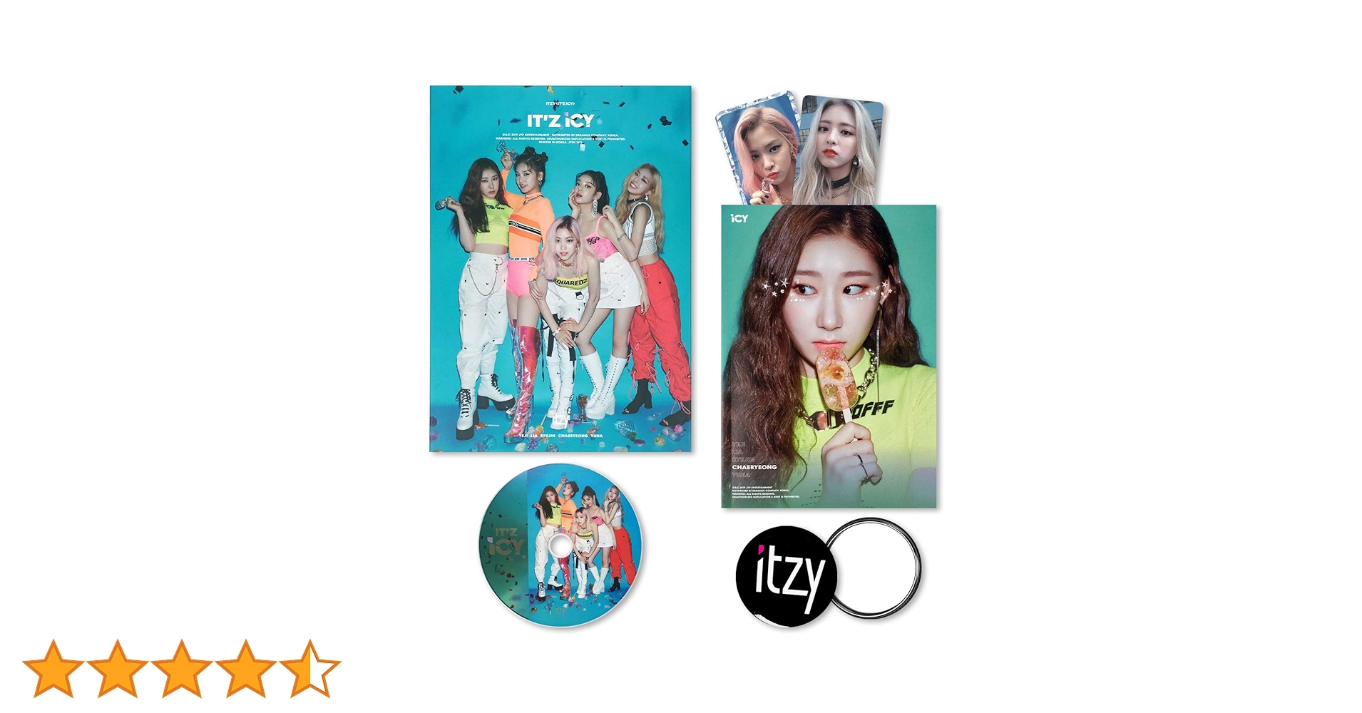 Amazon.co.jp: ITZY 1st Album - IT'Z ICY [ IT'Z ver. ] CD +